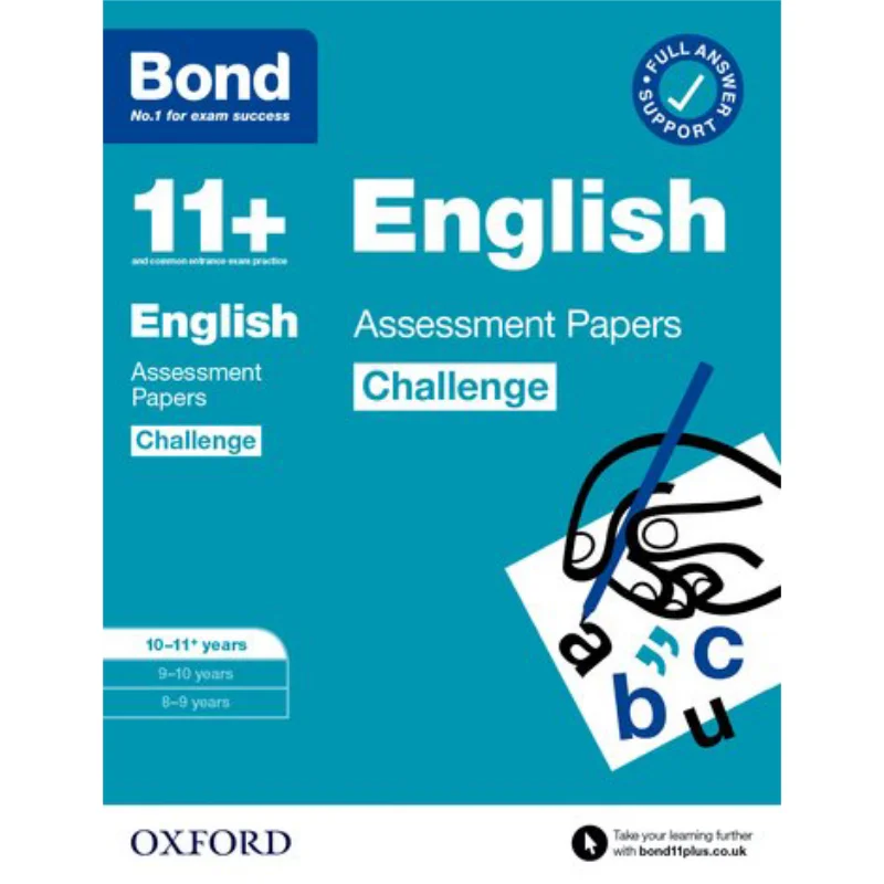 

Bond 11 Bond 11 English Challenge Assessment Papers 1011 Years Oxford University Press Oxford University Press 9780192778277