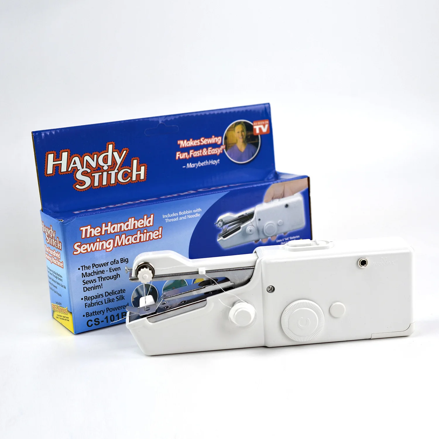 Handheld portable sewing machine handy stitch Mini electric sewing machine Small noise  belt clothes and skirts Handkerchief