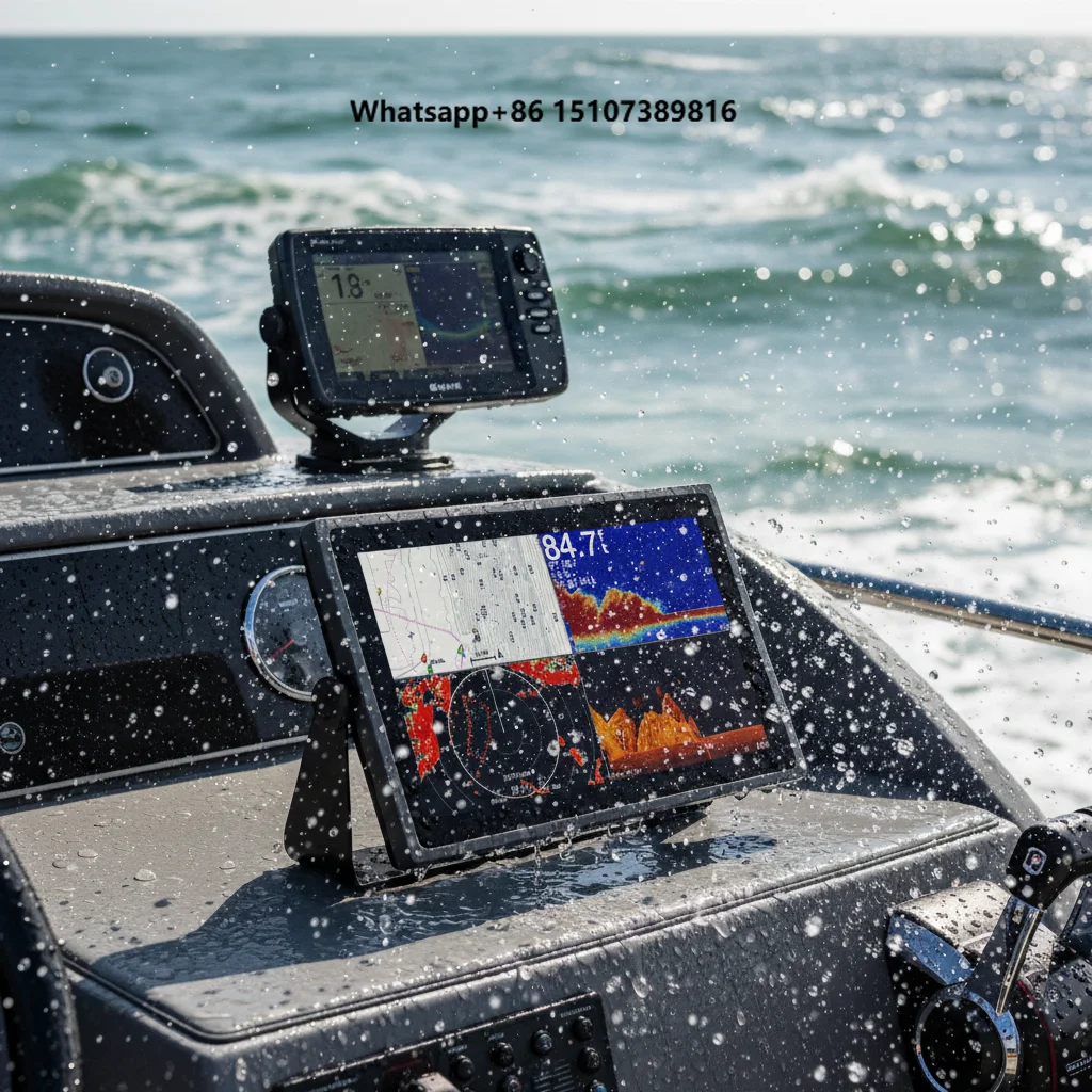 IP67 Waterproof Touchscreen Industrial Marine 1920x1080 HD 1500 Nits High Brightness for Outdoor Harsh Environment