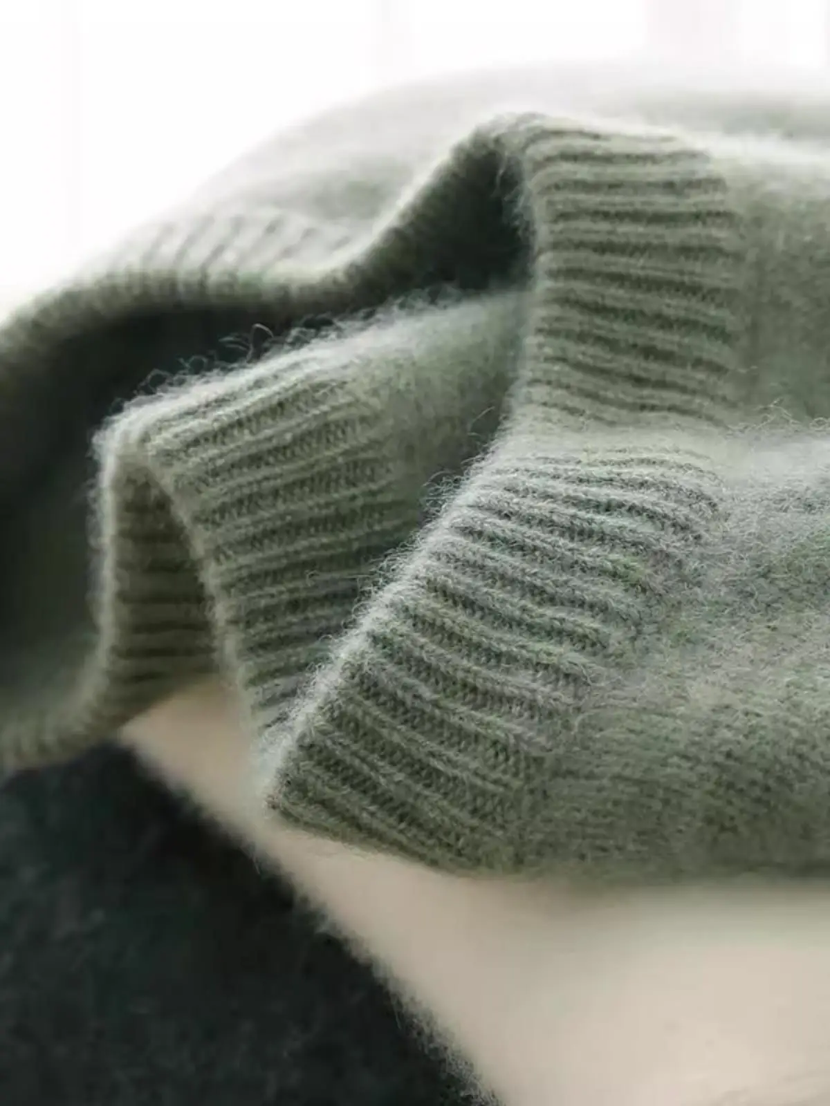 صنع إيطالي CRI Camere Thi سترة دافئة مستديرة Ne محبوكة للنساء للخريف والشتاء سترة غير رسمية مريحة طويلة Sve #2