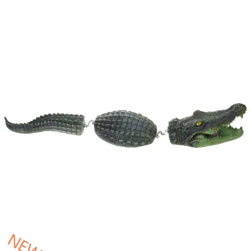 

Искусственная плавательная фигура Каймана с движущимися ловушками аллигаторов хвостового бассейна