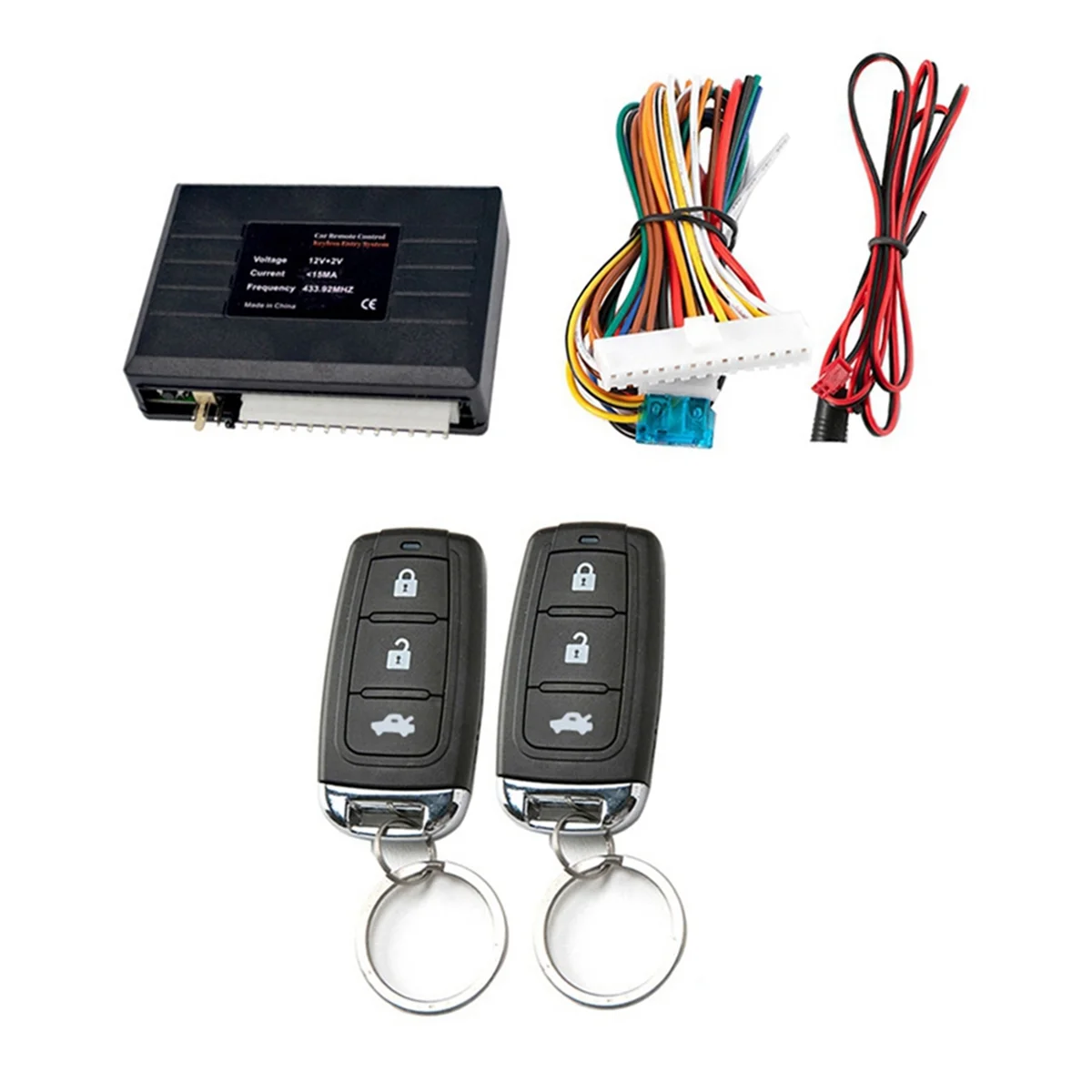 Car Remote Central Door Lock Keyless System Remote Control Car Alarm Systems Central Locking WithAuto Remote Central Kit