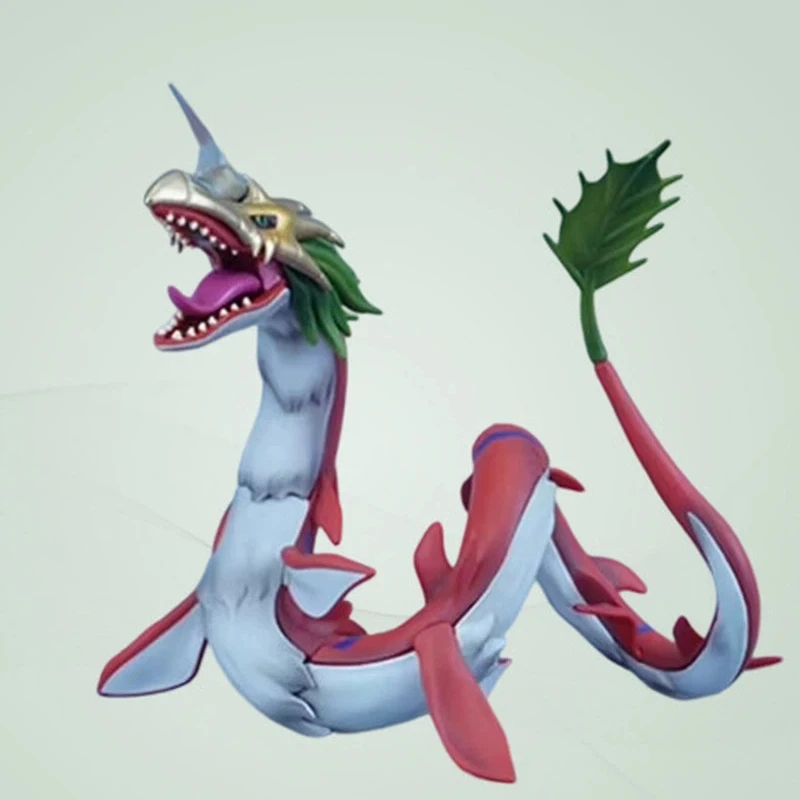 Figura de bestia del dragón marino del villano clásico de Digimon, creación de modelo de figura de anime de bestia del dragón del mar súper, segunda vez