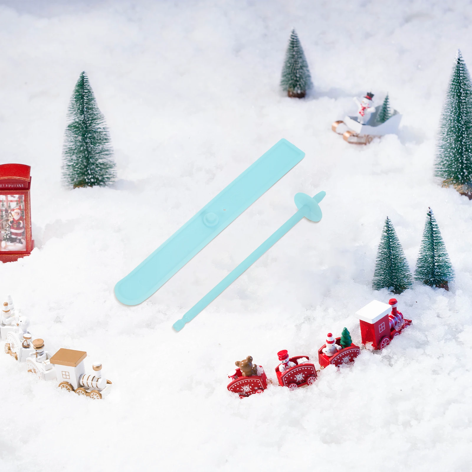 

Mini Ski s House Decor Miniature Ornament Kits Landscape Adornments Plastic Skiing Board Decorations Decors