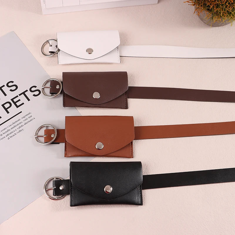 100CM Waist Belt Adjustable PU Waist Pack Women Metal Buckle Wallet Phone Pouch Ladies Decorative Belts Salesperson Work Bag