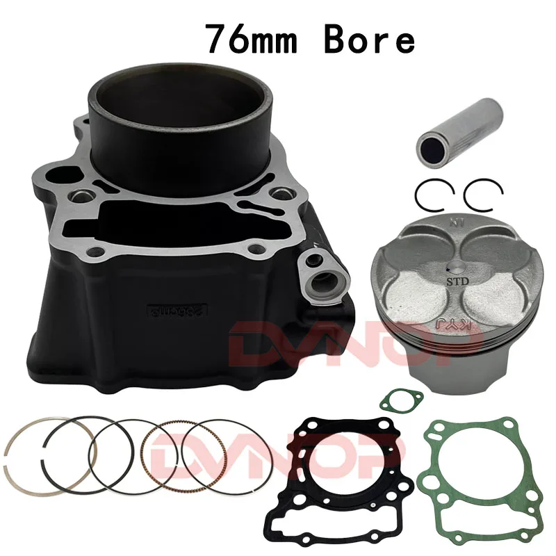 

76mm Cylinder Kit For CBR250i CBR300 CB300R CRF300 1310-KYJ-305 12251-KYJ-901 12192-KYJ-900 12100-K33-D00 CBR 250 Engine Parts