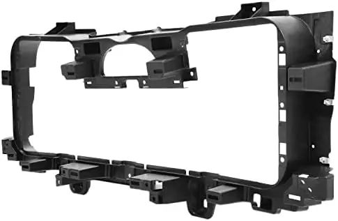 

HECASA Front Bumper Grille Shutter for 2014-2019 GMC Sierra 1500 2500 3500 HD - OEM 85632900 23267374 Replacement