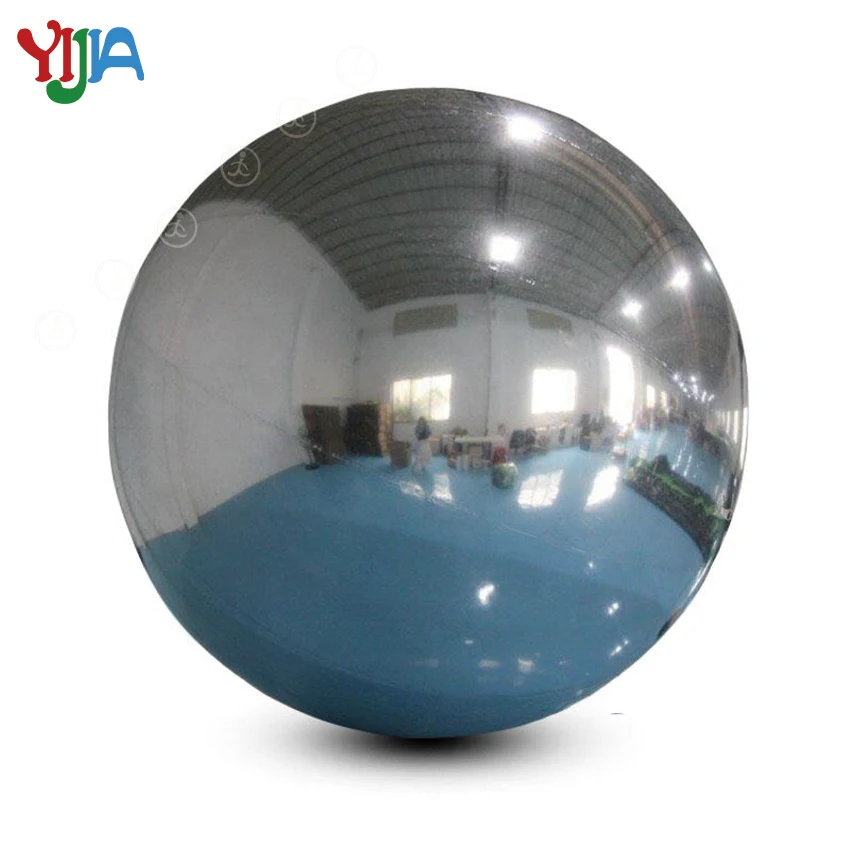 Imagem -04 - Personalizado Pendurado Inflável Espelho Bola Inflável Reflexivo Balão ar Selado Pvc Balões Brinquedos