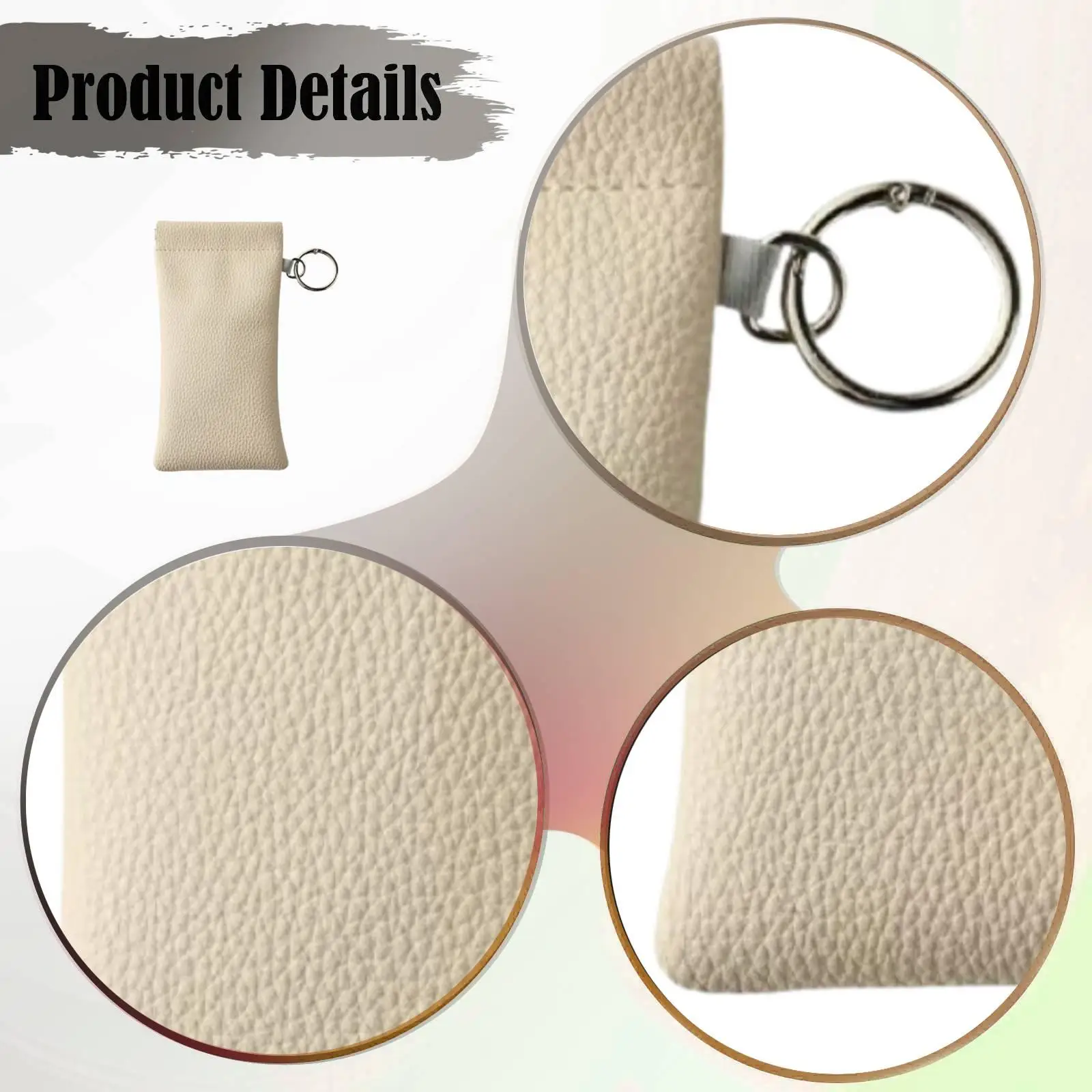 Sunglass Case on Backpacks or Belts Soft Storage Bag Wrist Strap Protection for Lady Organizer Sunglasses Pouch Sunglasses Bag