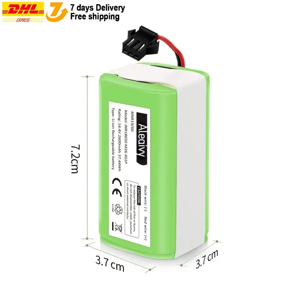 

18650 Battery 14.8V Lithium Battery For Conga Excellence 990 Ecovacs Deebot N79 N79S DN622 Eufy RoboVac 11 11S RoboVac 30 BMS