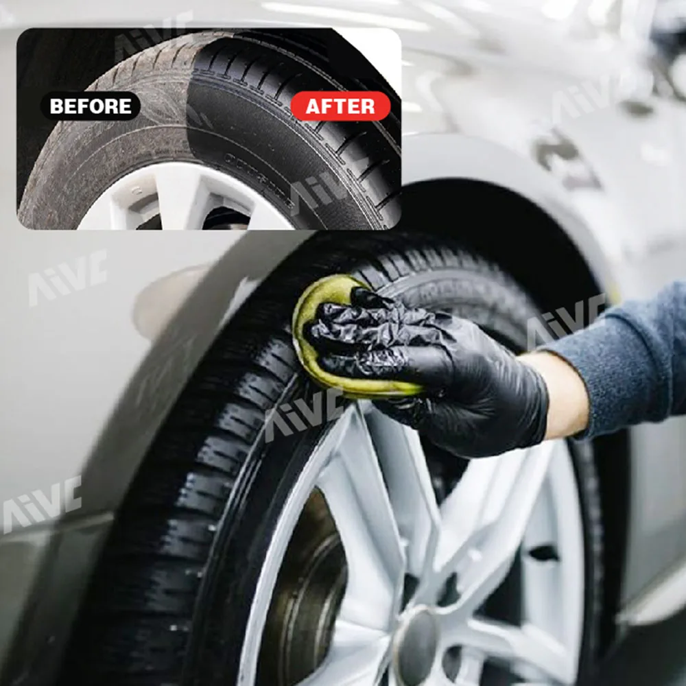 AIVC Tire Shine Tire Protection Coating Long Lasting Tyre High Gloss Tire Protection Coating Auto Tire Polishing Solution