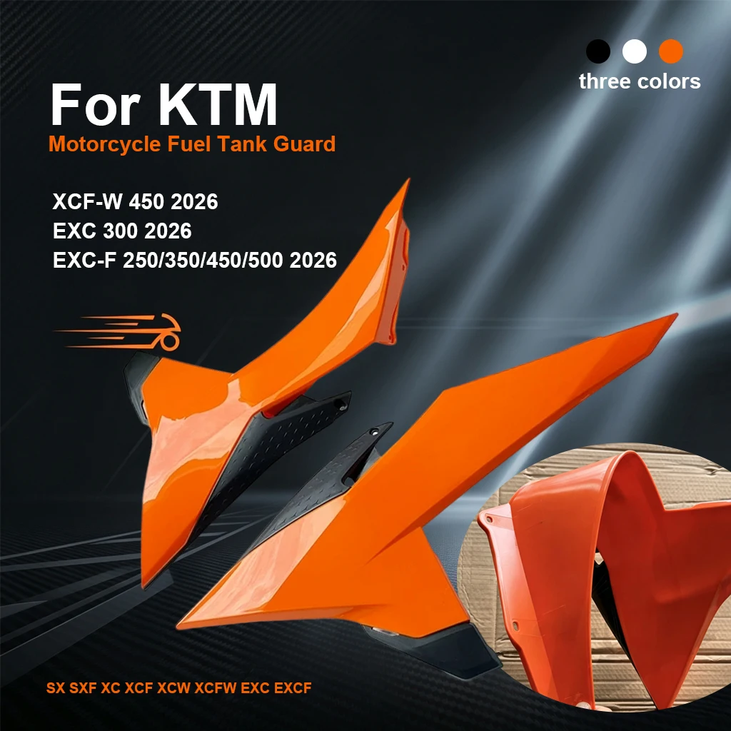 Protection de réservoir de carburant, carénage latéral gauche et droit, plaque de protection pour moto tout-terrain KTM SX SXF XC XCF XCW XCFW EXC EXCF