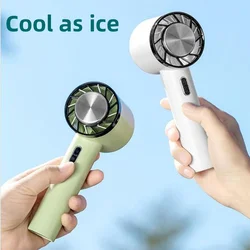 Handheld Mini Fan Semiconductor Refrigeration 2200mAh Battery Portable Rechargeable desktop Fan Cooling Air Cooler For Outdoor