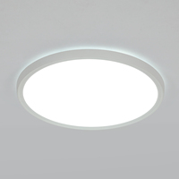 Round LED Ceiling Lights, 24W Ceiling Lights Daylight White 6500K,Flush Ceiling Light for Bathroom,Hallway, Corridor
