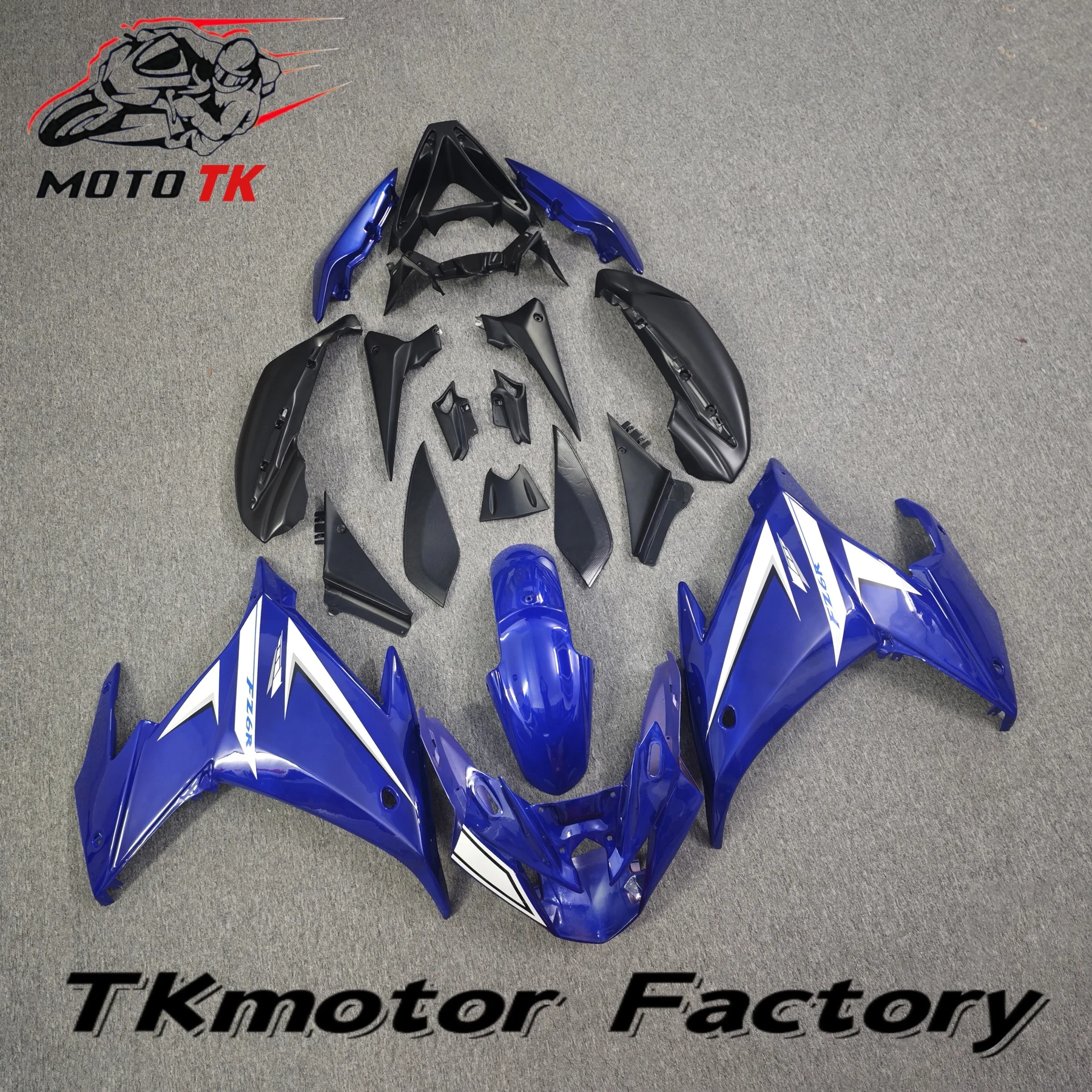 

ABS Fairings for YAMAHA FZ6R Fazer 2009 - 2011 Black Plastic Fairings for YAMAHA FZ6R Plastic Fairings FZ6R 2009 2010 2011