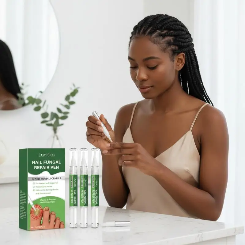 Portable Nail Care Pen Set for Gentle Cleansing Nourishing and Glossing Nails Suitable for Daily Use and Salon Application