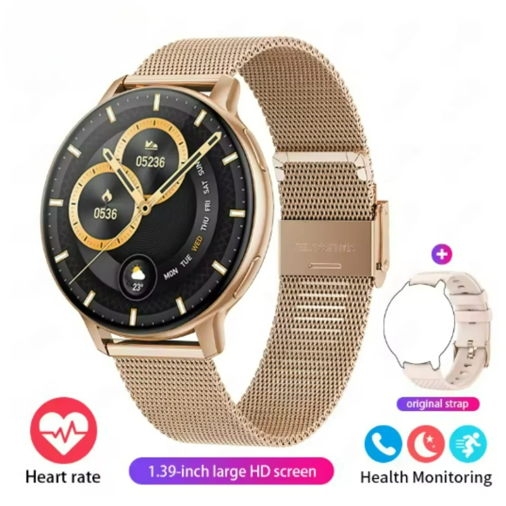 

2026 Xiaomi 1293494 Watch Women Bluetooth Call Custom Dials Watches Blood Oxygen Monitor Sport Men Smartwatch Ladies For Android