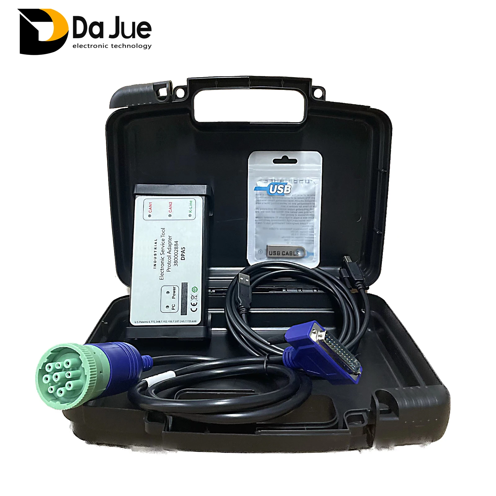 For DPA 5 EST V9.5/V9.9 Heavy Duty Truck Diagnostic Tool Scanner For DPA5 For Holland Electronic Service Tools