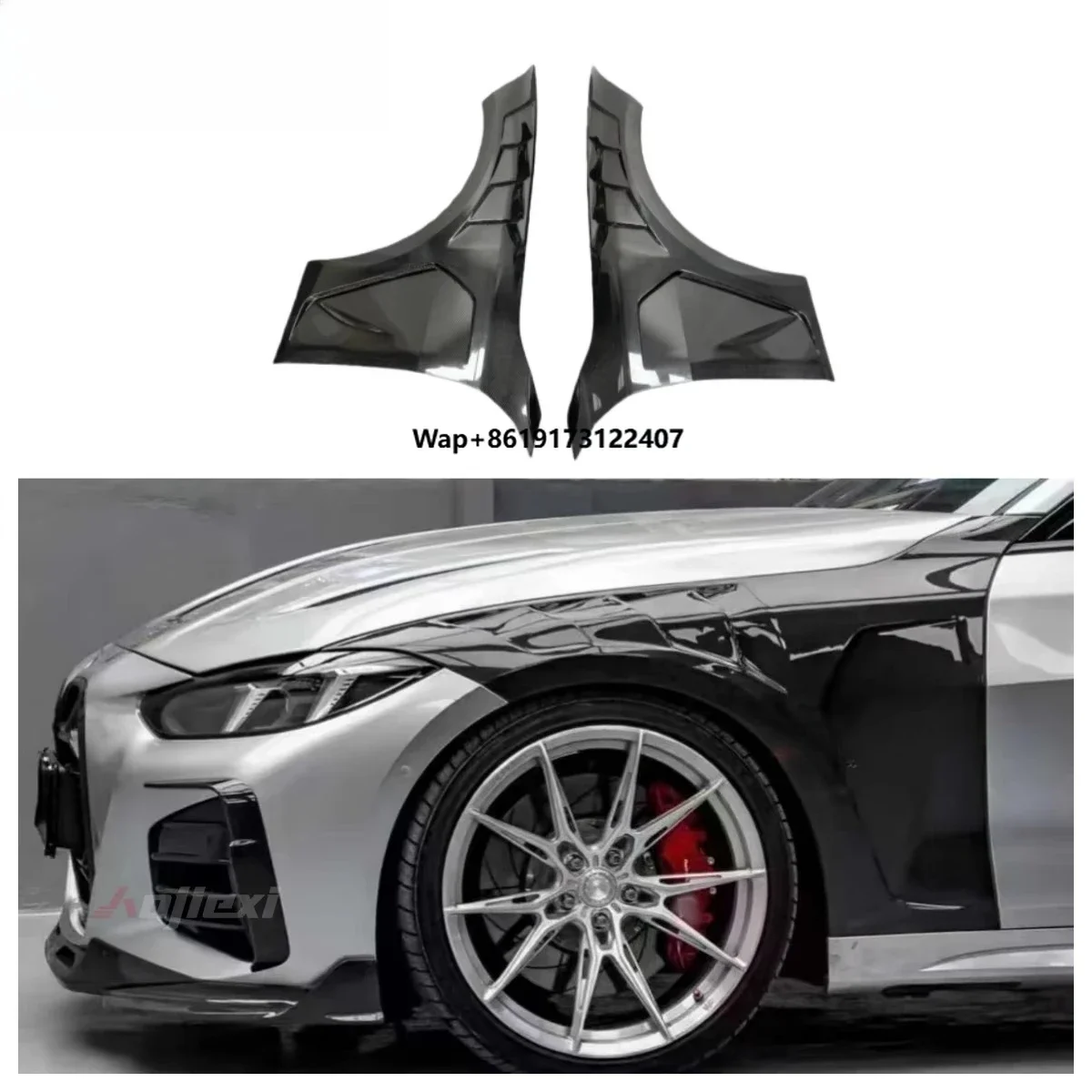 

New Product DW Style Carbon Fiber Fender for G20 G21 G28 M340i 2019+ Upgrade Fenders with Vents Replacement Car Accessories