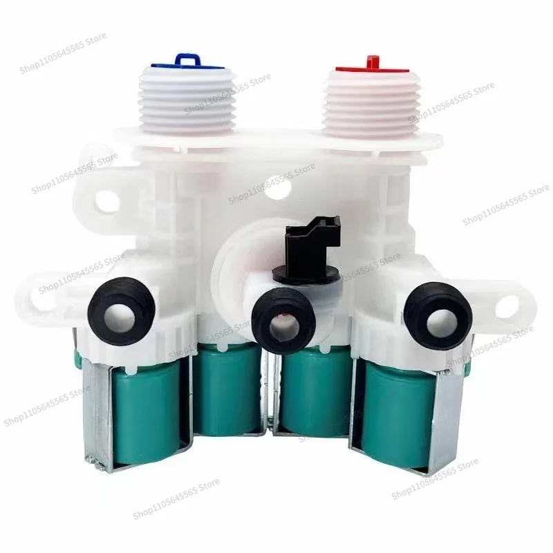For Washing Machine Accessories W11165546 Four Head Inlet Valve Solenoid Valve 120V New Water Injection Valve W11096267