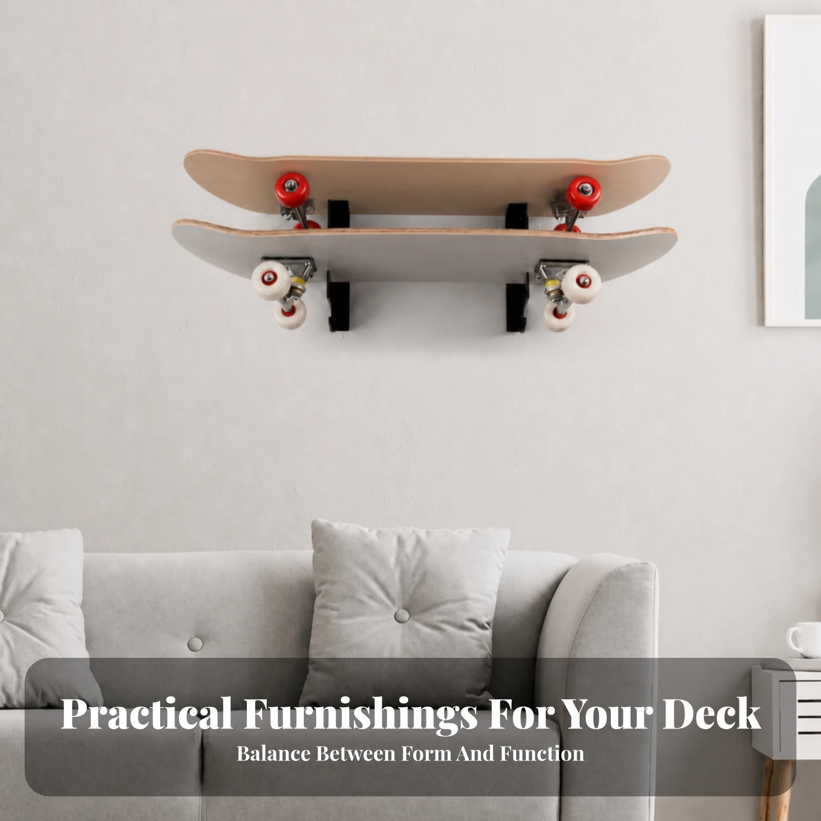 Skateboard Wall Mount Display - Skateboard ulasan dan harga