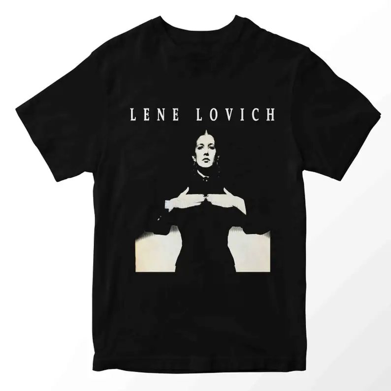 Lene Lovich Tshirt Cotton Tees Short Sleeve T Shirt O-Neck Clothing Summer