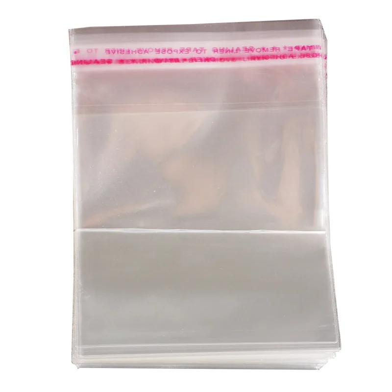 OPP self sealing transparent bags, jewelry self-adhesive packaging, cellophane, jewelry, cookies, gift and candy packaging bags