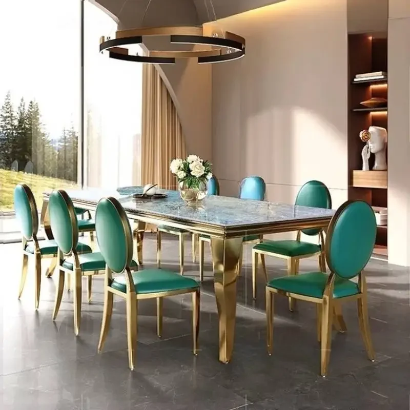 Style Decoration Kitchen Table Designer Italian Modern Nordic Kitchen Table Space Saving Luxury Muebles De Cocina Furniture Home