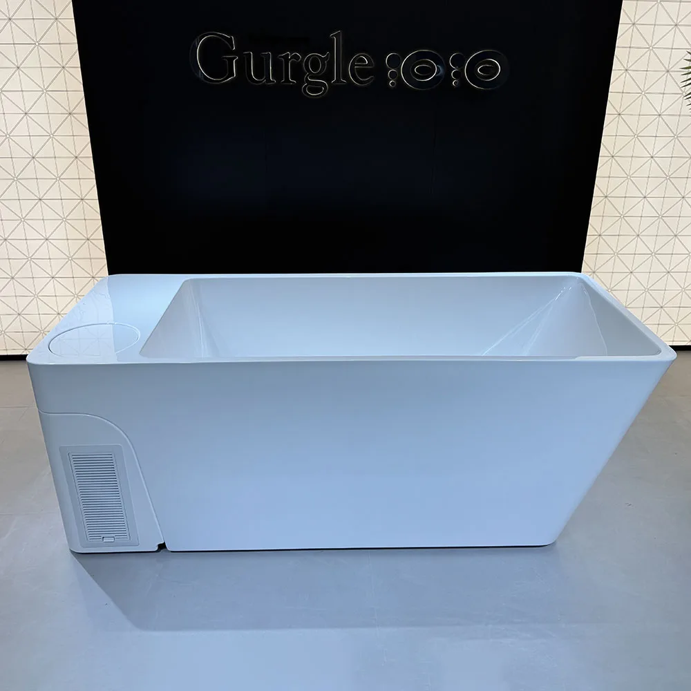 Acrylic Athlete Recovery Cold Water Jumping 1 HP Cooler WiFi App Control Ice Bath Tub Integrated Machine