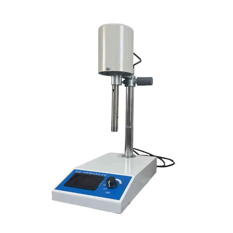 Laboratory RCD-1A High Speed Homogenizer Emulsifier, Adjustable High Speed Homogenizer Digital Display Homogenizer
