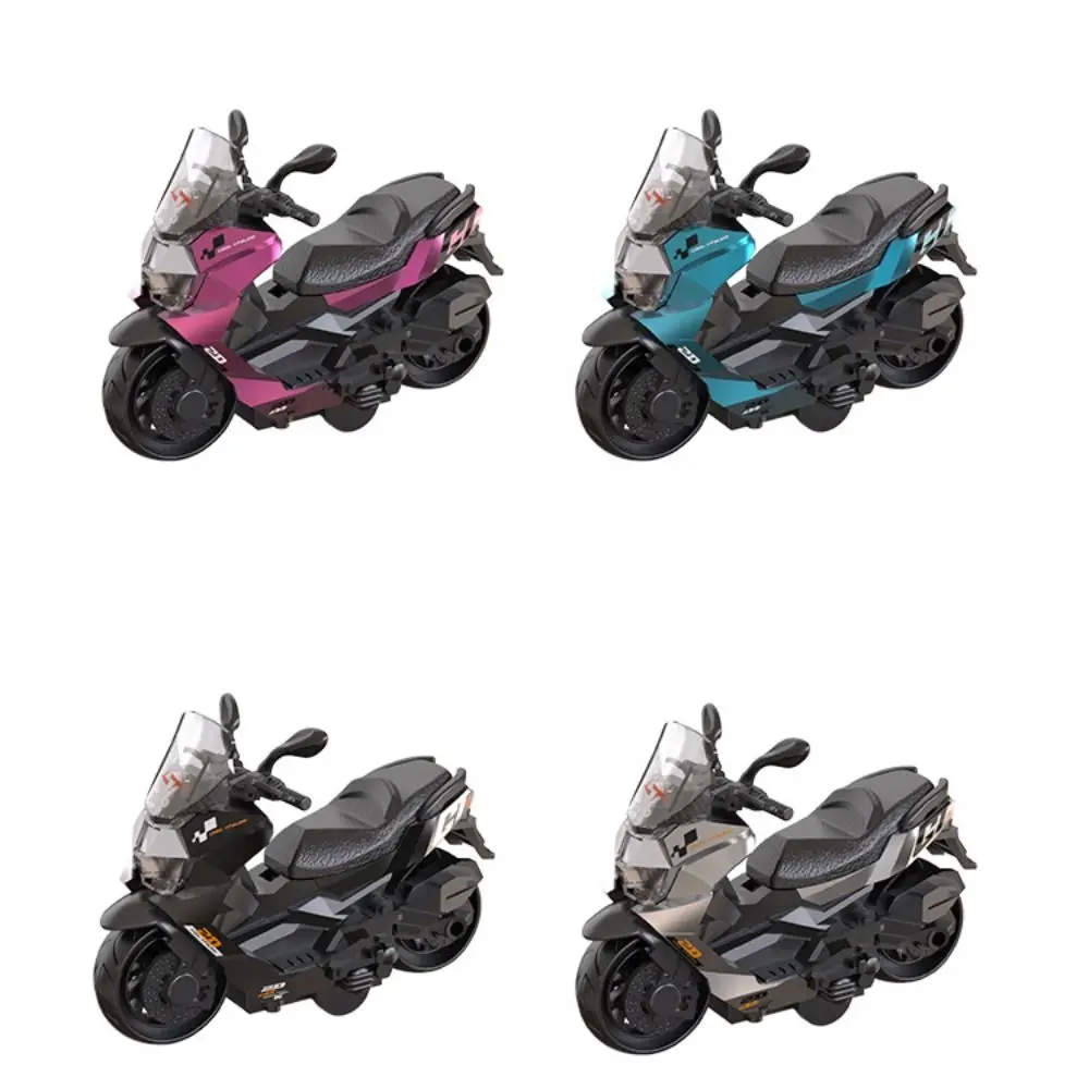 Miniatuur legering motorfiets model traagheid voertuig simulatie motorfiets mini ambachten motorfiets terugtrekken jongen kinderen