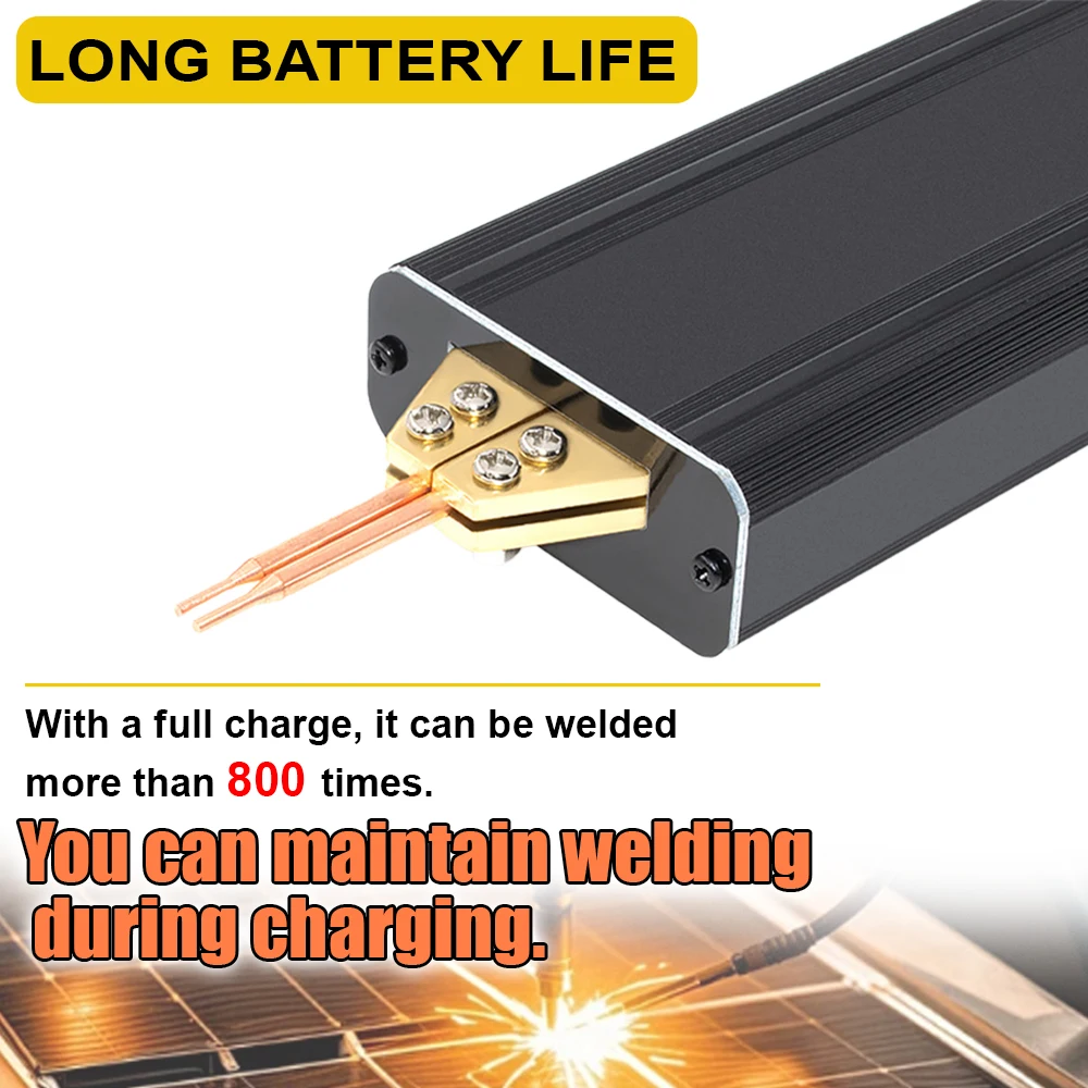 

Portable Handheld Battery Spot Welder for 18650 Lithium Battery, Nickel Strip and Nickel Belt Welding For 18650 Lithium Batt