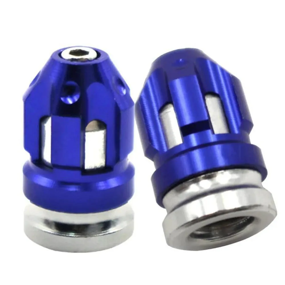 Anti-Theft Valve Cap Aluminum Alloy Tire Cover Easy Installation Extends Tire Life Black For Electric Vehicles