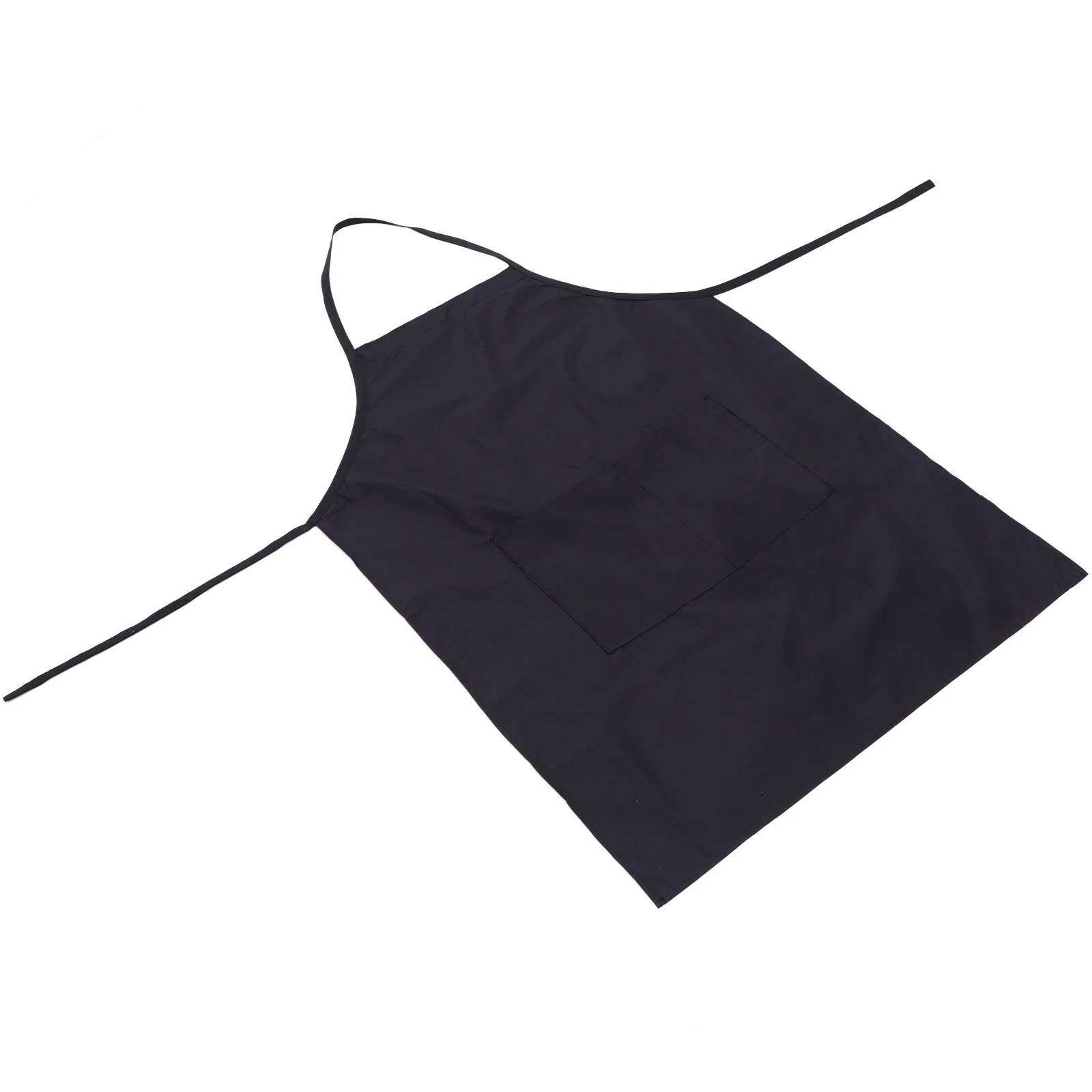 

Waterproof Apron For Hairdressing Kitchen Sleeveless Pinafore Large Front Pockets Multi-Use Workwear Black Color Option