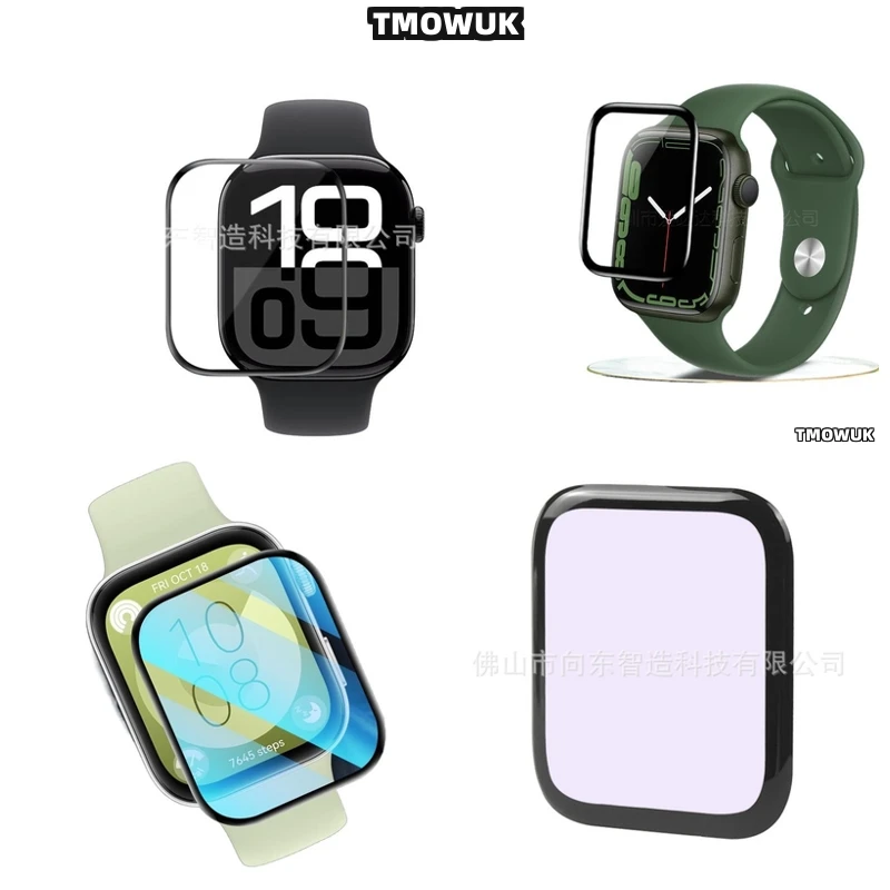 

For Garmin Vivoactive 5 6 Samsung Fit 2 3 Huawei Watch D FIT2 Redmi Watch5 Lite Screen Soft Flexible Protective Film Full Cover
