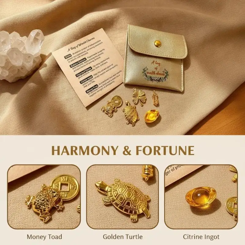 5 Pcs Fengshui Lucky Frog Wallet Charm Money Biting Golden Frog Alloy Amulets Ornaments For Good Fortune Financial Stability