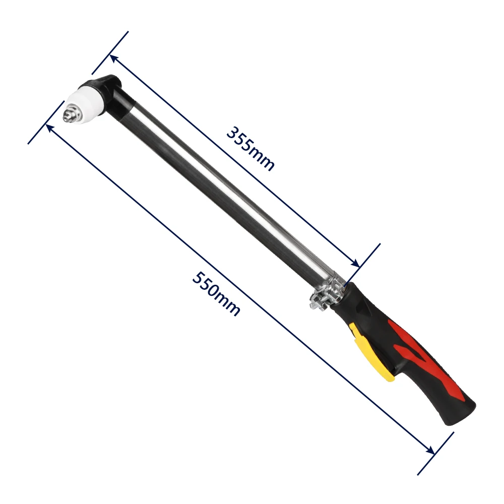 Imagem -02 - Estendido Corte Tocha Cabeça Alongar Cortador de Plasma Anti-escaldante Alta Qualidade P80 Aço Inoxidável