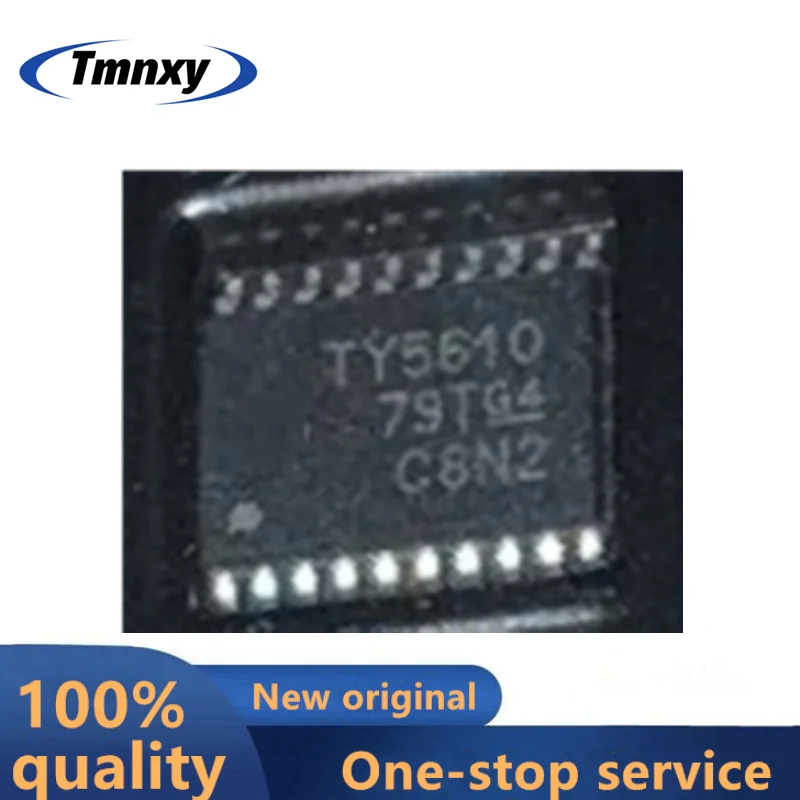 10PCS  TLV5610 TLV5610IPWR TY5610 Digital Analog Converter Chip  TSSOP-20