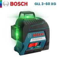 BOSCH 12 Lines Laser Level GLL3-60XG Green 3D Level Self-leveling 360 Horizontal & Vertical Cross Super Powerful Measuring Tool