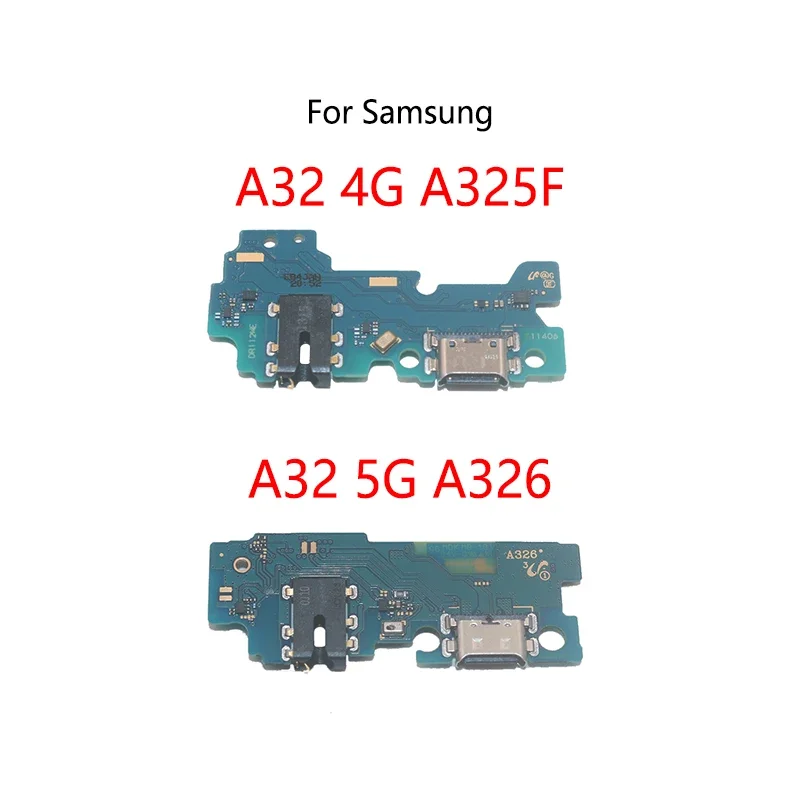 USB charge dock port socket jack plug connector flex cable for Samsung Galaxy A32 4G a325f 5G A326 charging board module