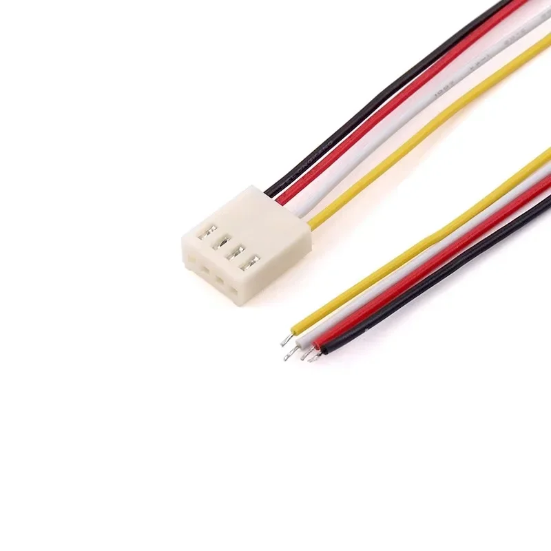 10PCS KF2510 터미널 와이어 2.54mm 간격 2P/3P/4P/5P/6Pin 단일 헤드 전자 케이블 20cm 26AWG 2510 연결 와이어