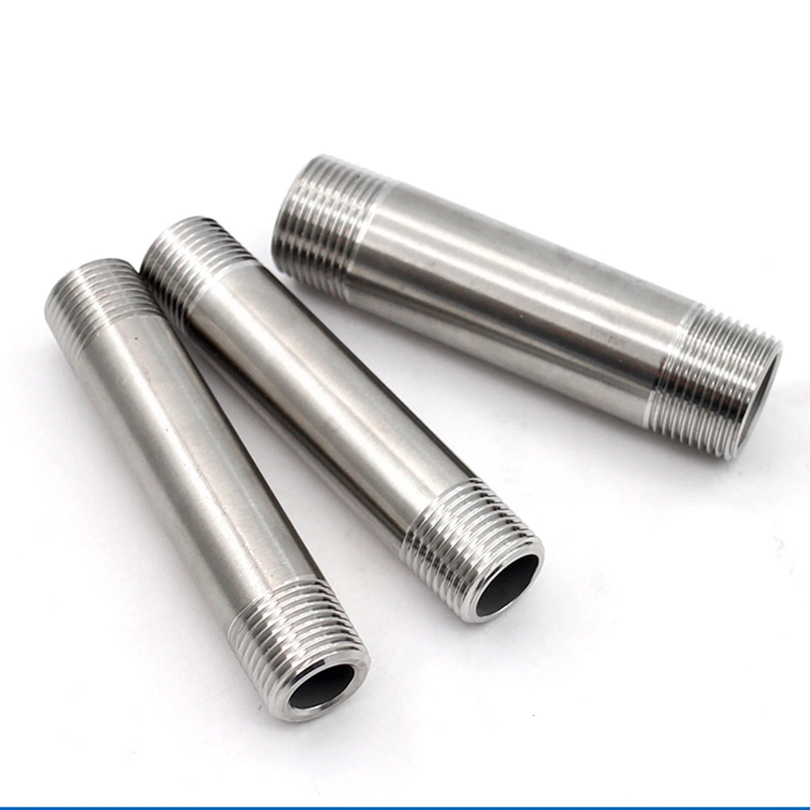 

1 шт. 316 SS 1/2 "3/4" 1 "BSP разъем для удлинительной трубы с наружной резьбой, длинный 100/150/200/300/400/500 мм