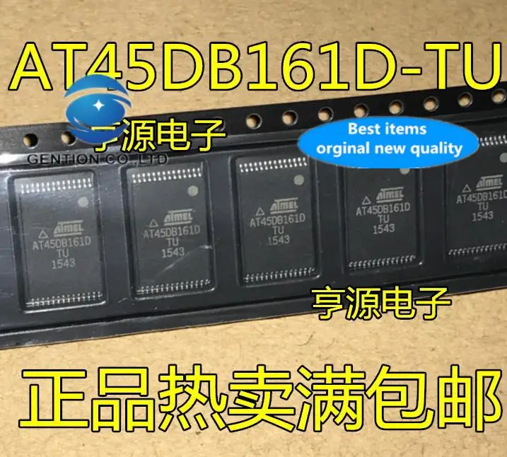 

10 шт. 100% оригинал, новый, в наличии AT45DB161D-TU AT45DB161 TSSOP28