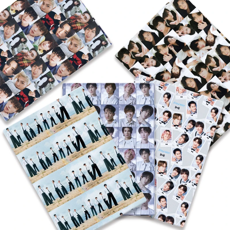 

Cartoon hot DIY hand sewn patchwork quilted baby dress home piece 140cm printed cute sewn children's fabric