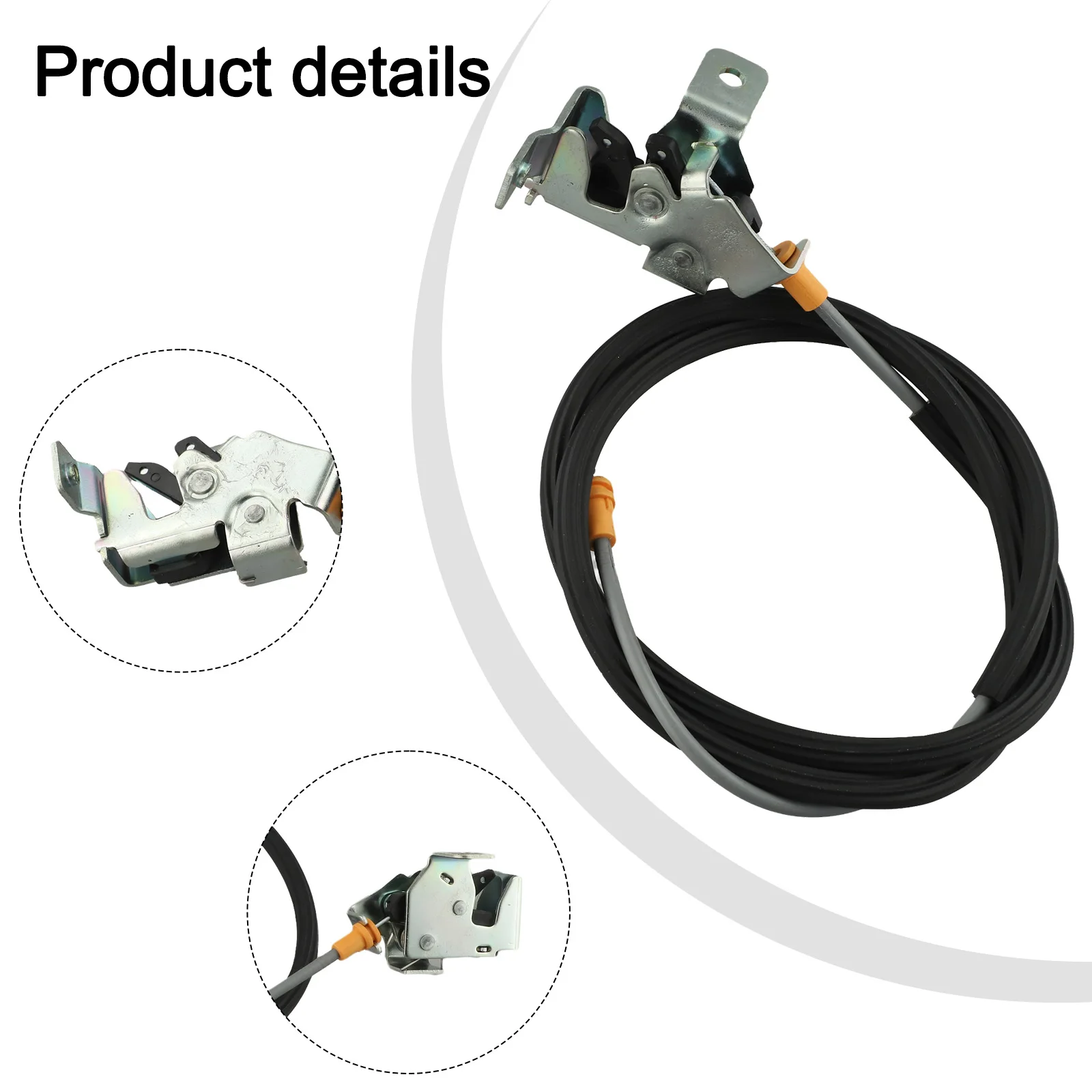 

Ручка ворот, совместимость OEM, 25*10*3 см, защелка задней двери, монтажное оборудование для замка в комплекте, долговечная работа