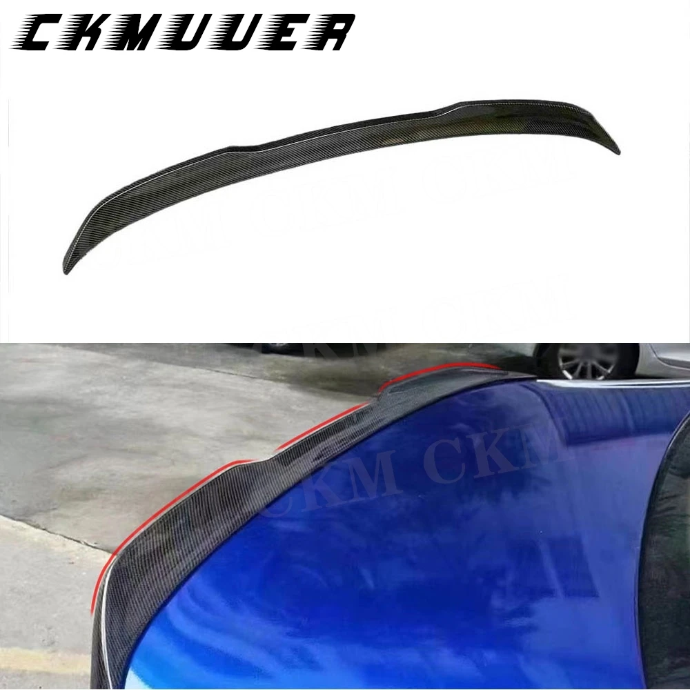 

CKMUUER для BMW X6 G06 X6M 2020-2023 спойлер багажника из углеродного волокна, автомобильный спойлер, заднее крыло, задняя дверь багажника, спойлер для губ