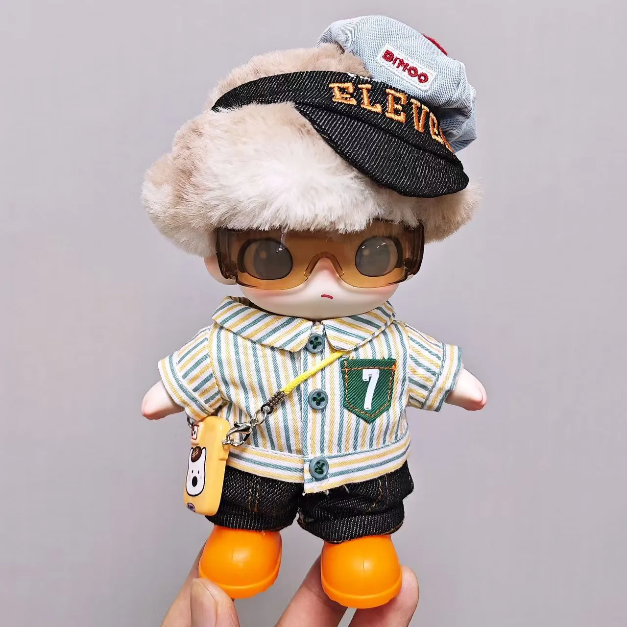 

High-quality Doll Clothes For Dimoo Doll Clothes Hanging Card Heartbeat Special Doll Clothes 711 Clothing 6-piece Set