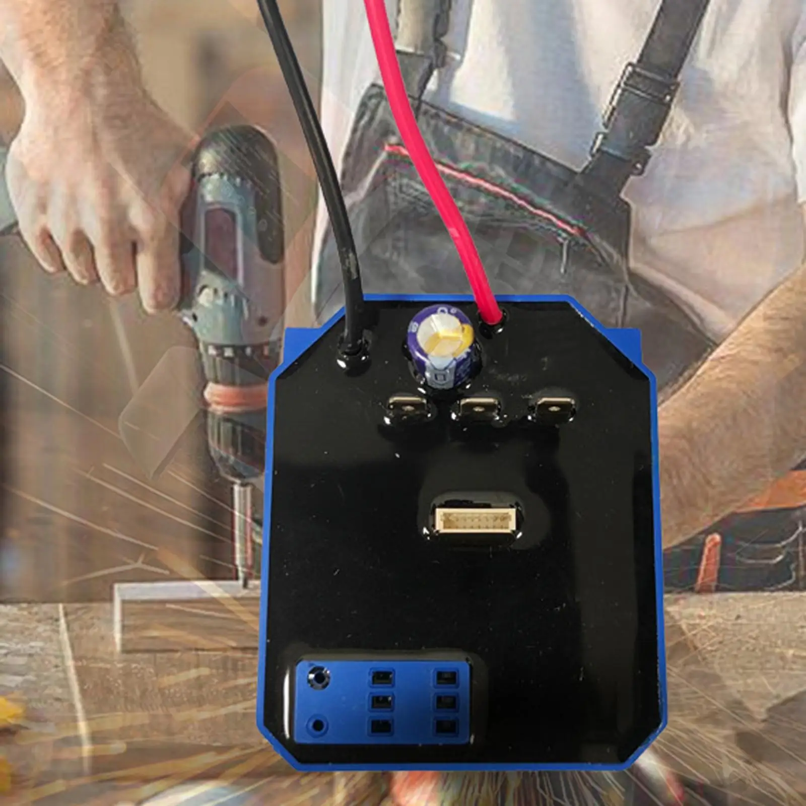 Brushless Electric Drill Drive Board Electric Drill Controller 18V-21V Functional Replacement Versatile Speed Controlling Board