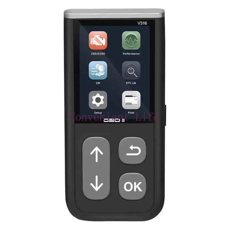 L1EE Scanner OBD2 portatile Scanner per auto Strumento scansione diagnostica Codice motore controllo auto