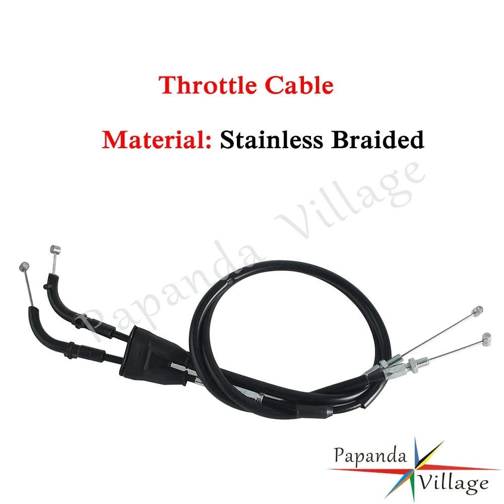 73cm Motorcycle Straight Head Gas Throttle Oil Cable For YAMAHA YZF-R1 YZF R1 07-2014 Replacement Throttle Wire Line Accessories
